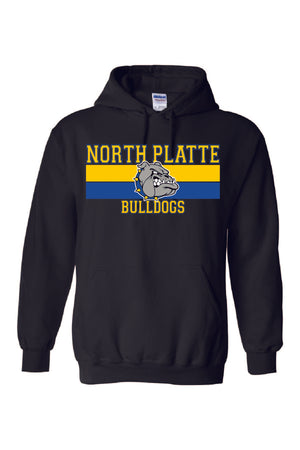 North Platte Spirit - Stripes - Toddler and Youth - Hooded Sweatshirt (18500)