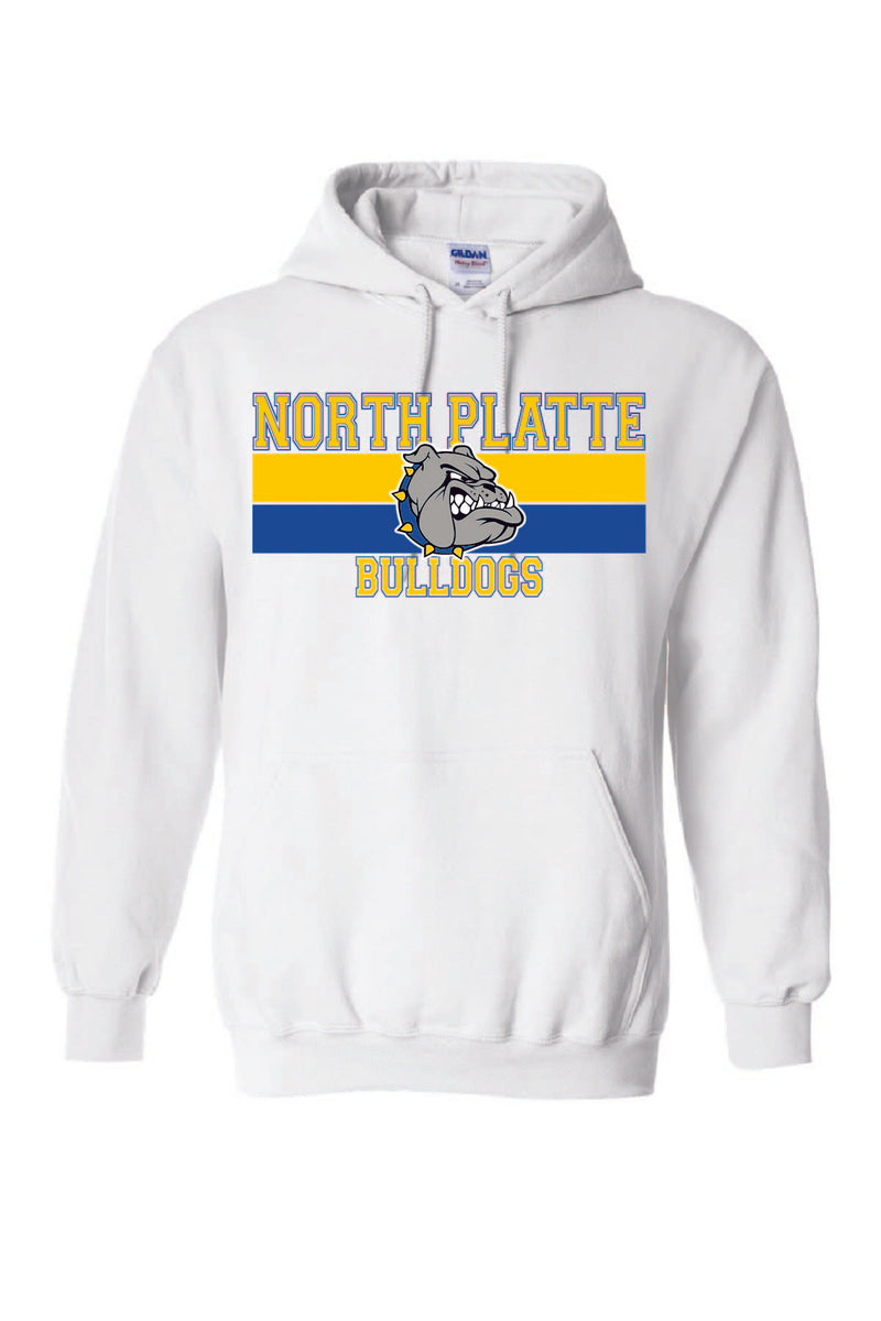 North Platte Spirit - Stripes - Toddler and Youth - Hooded Sweatshirt (18500)